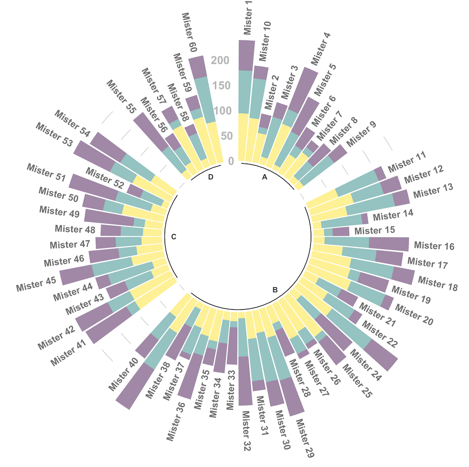 circular bar chart